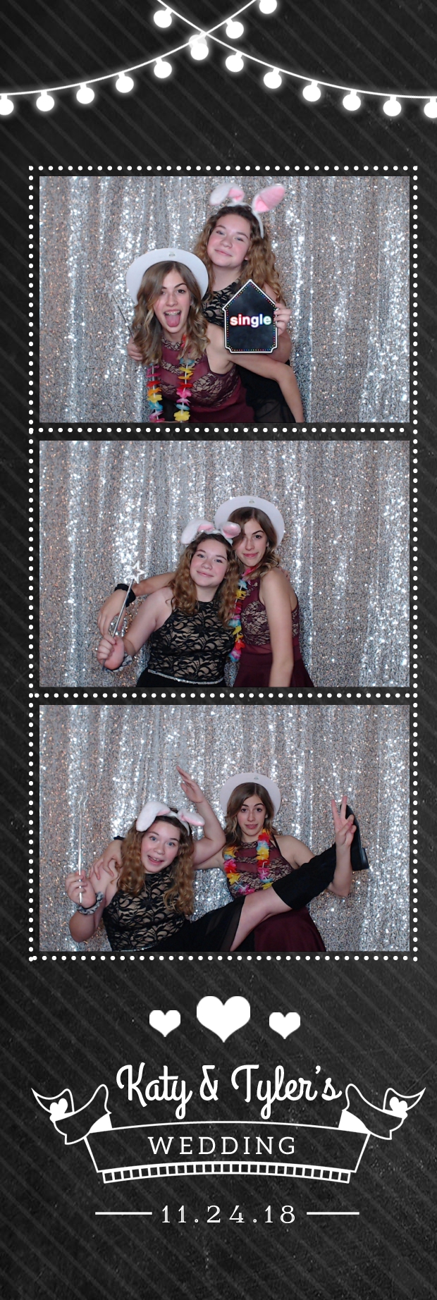 Katy and Tyler's wedding  | View more photos from the event at gallery.photoboothbillings.com/u/PhotoBoothBillings/Katy-and-Tylers-wedding